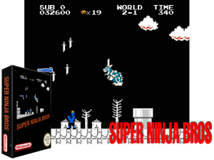 Super Ninja Bros (SMB1 Hack) Cover